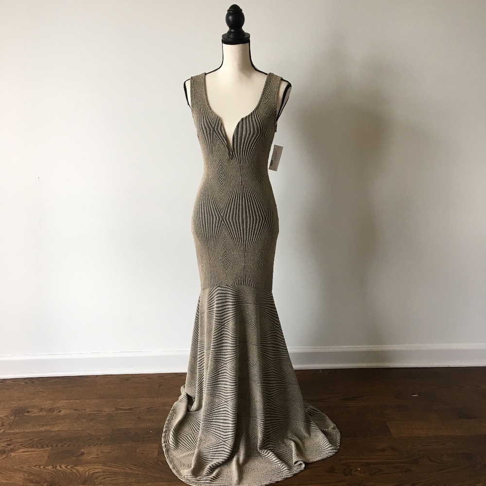 FORMAL SEQUIN HALTER DRESS